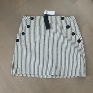 BNWT Banana Republic striped sailor mini skirt size 6